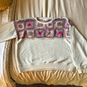Crochet sweater